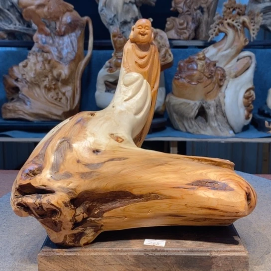 柏木（崖柏）根雕摆件