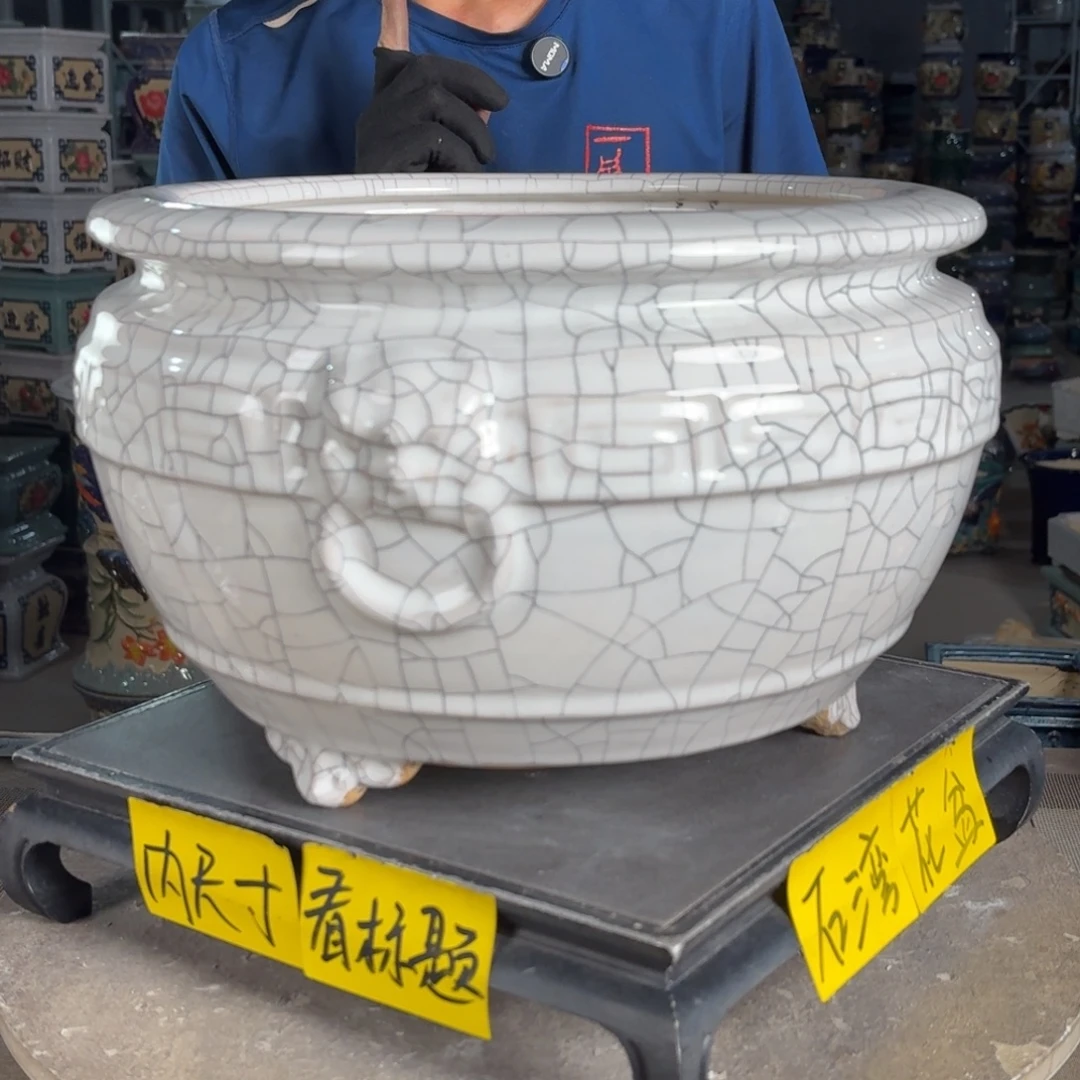 一风堂石湾花盆 内26*18