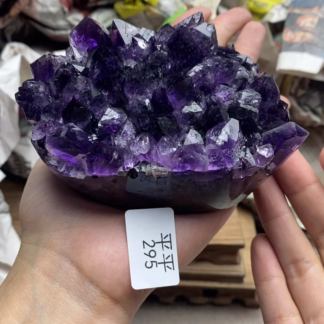 长***娃未镶嵌大型摆件（非配饰）紫晶