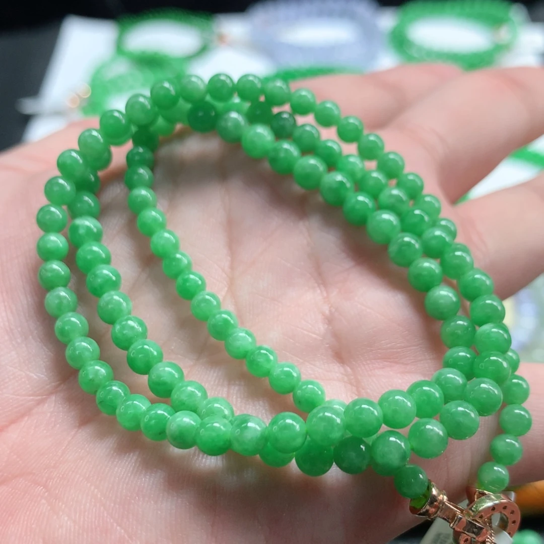 欣***菲未镶嵌手链翡翠翡翠