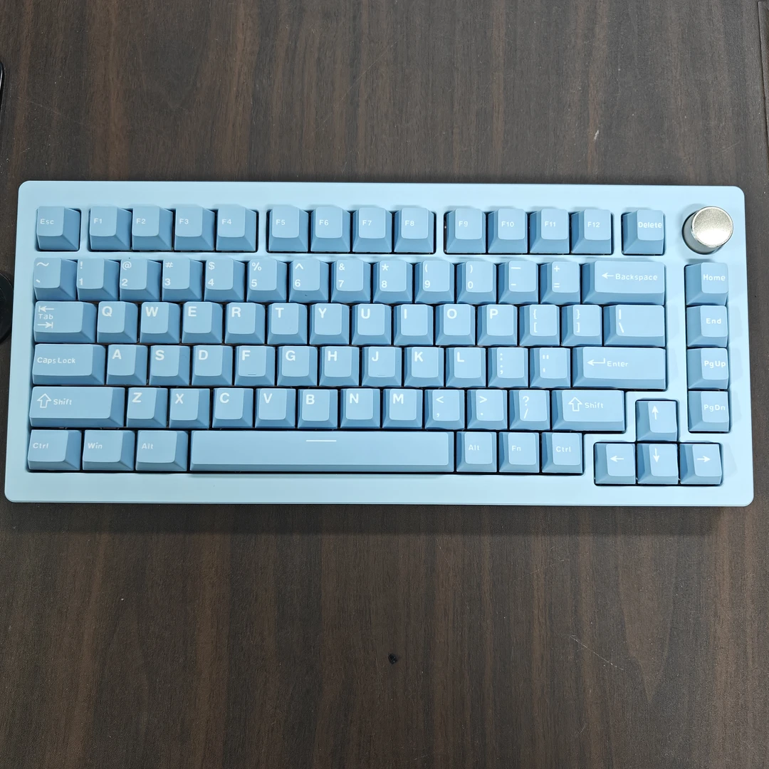 9新 爱国心 三模75配列铝坨坨机械键盘