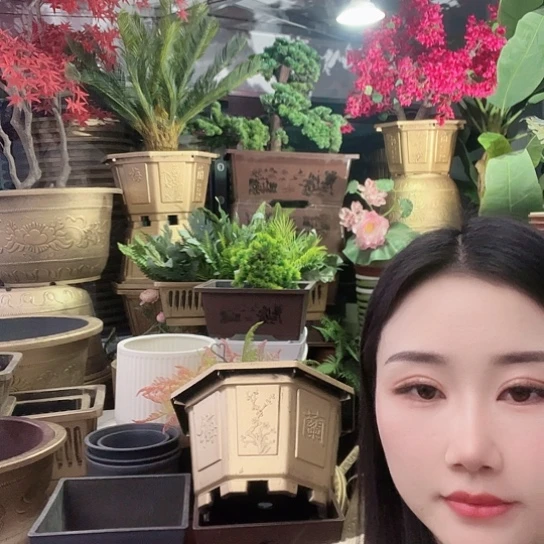 复合圆40盆3个有孔