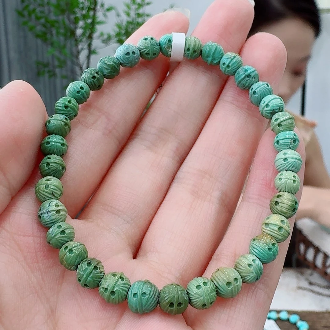 未镶嵌绿松石珠宝奇石