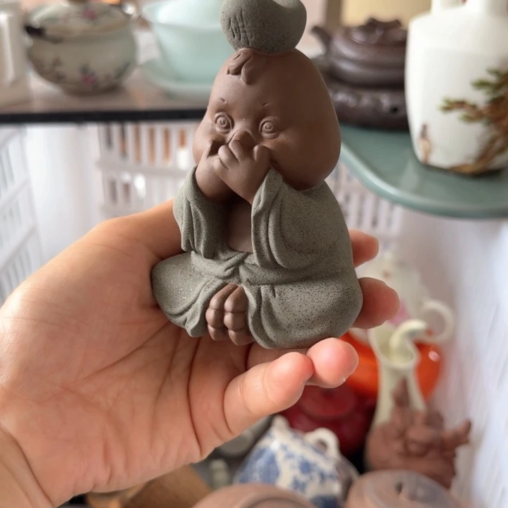微瑕陶瓷茶具茶杯花插
