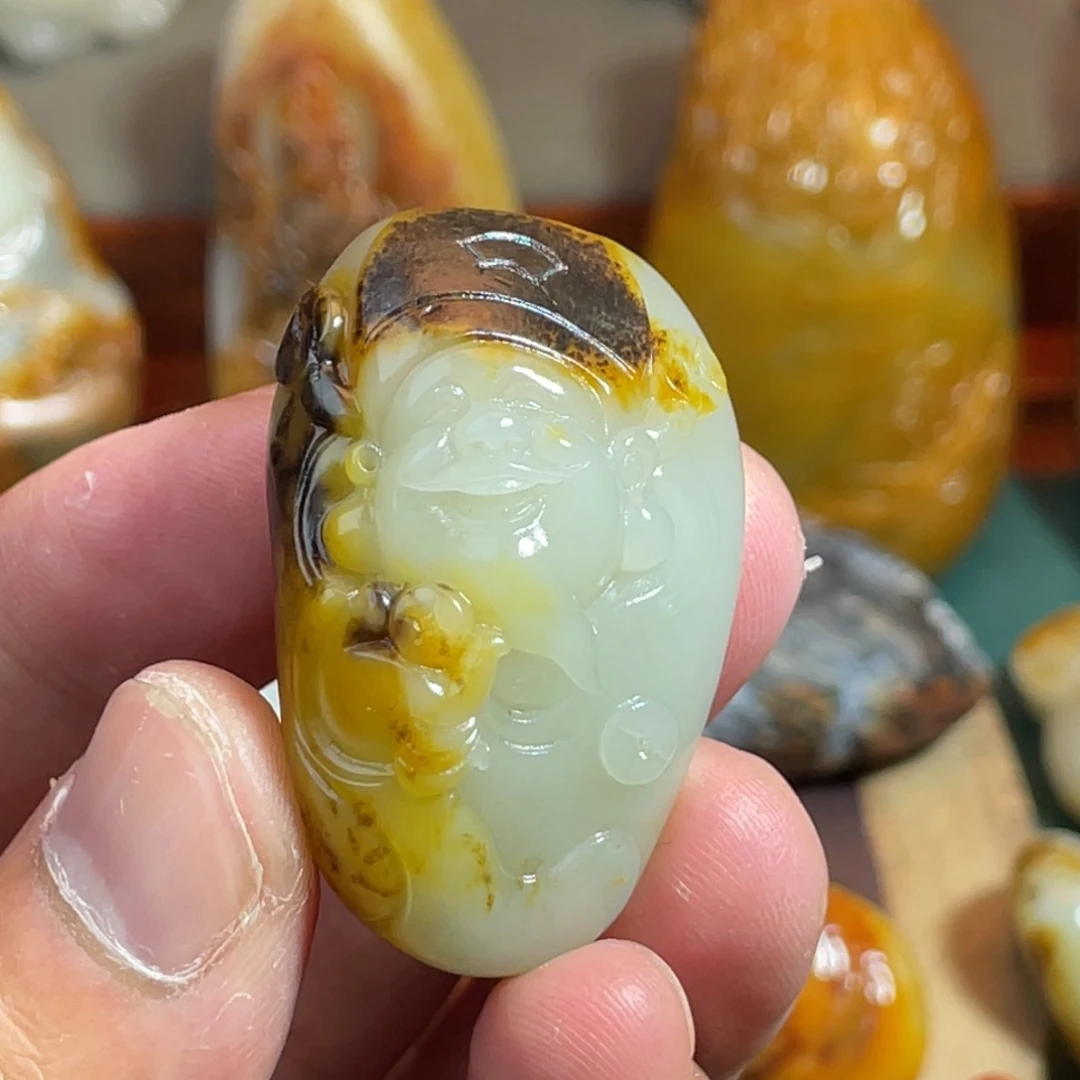 吊坠(不含链)未镶嵌和田玉