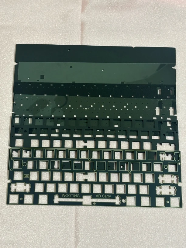 wooting60he+定位板声音包/AD Carry 声音包/PORON材料