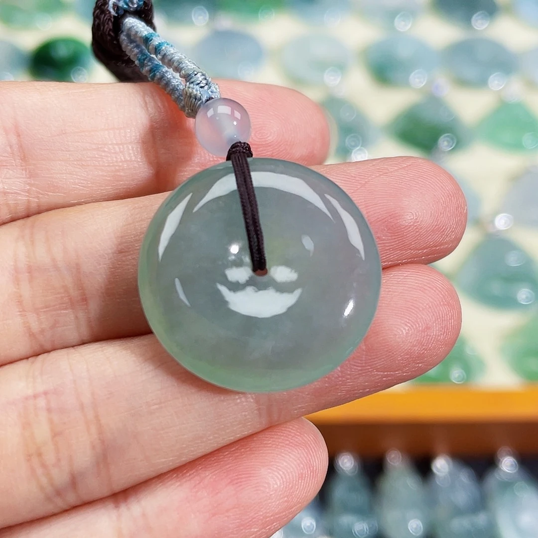 翡翠未镶嵌颈饰吊坠