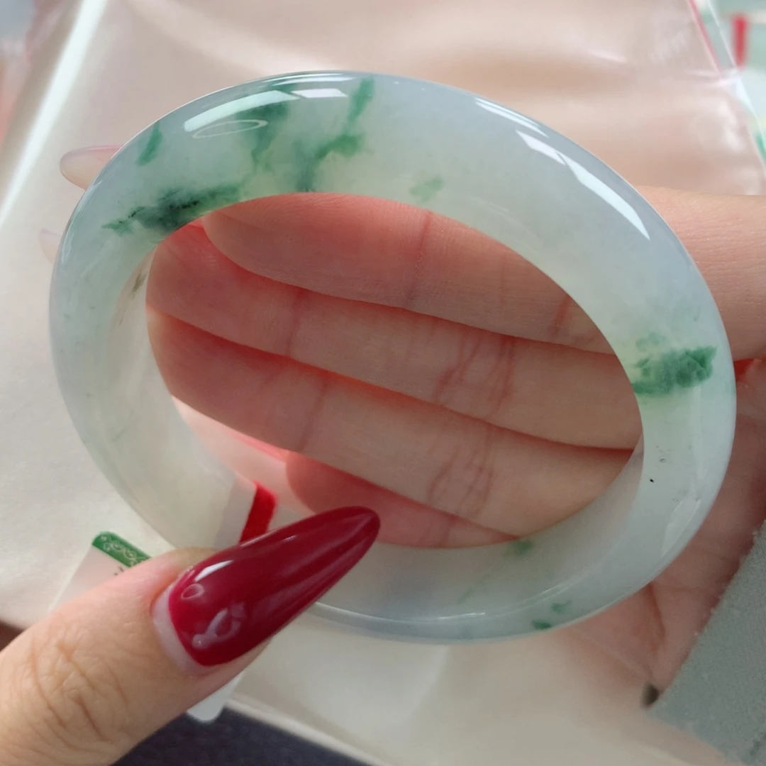 未镶嵌手镯翡翠缅甸天然翡翠A货57