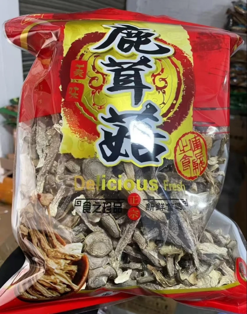 {鲸屿精选}鹿茸菇无硫煲汤营养食用菌香浓郁