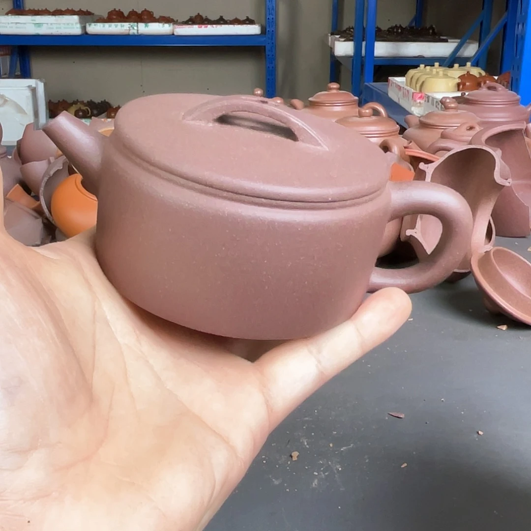 茶壶紫砂李丹底槽清全手汉瓦
