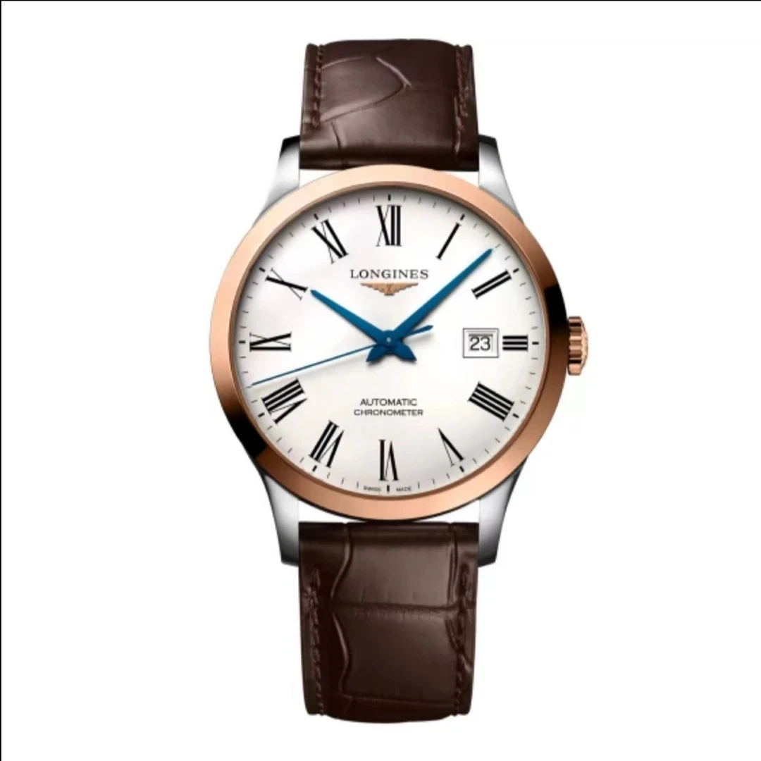 99新 Longines/浪琴 开创者系列经典男士腕表40表径天文台认证