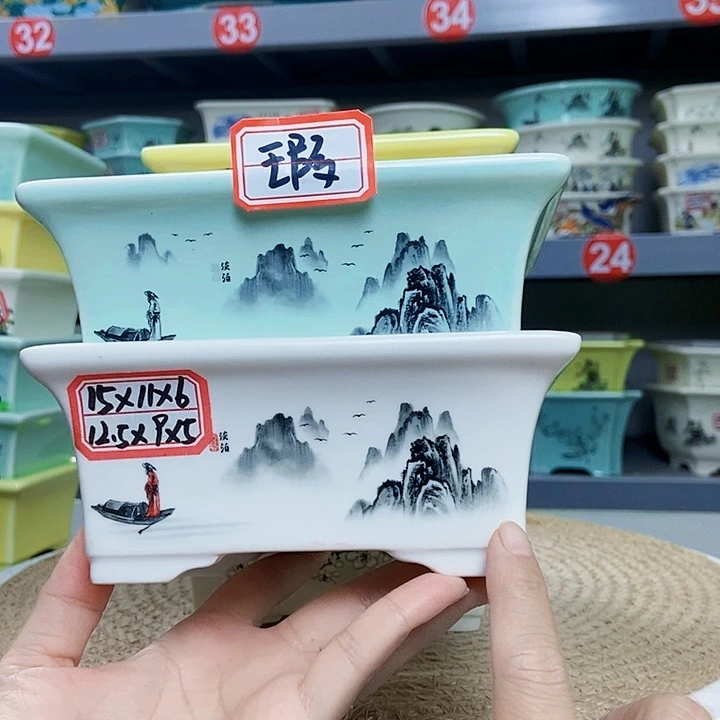 紫砂花瓶紫砂花盆