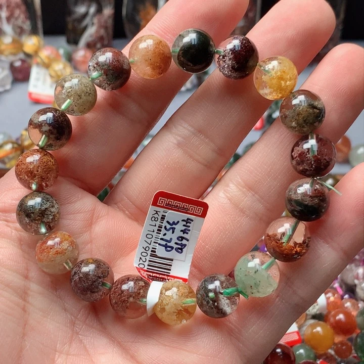 水晶手串未镶嵌天然