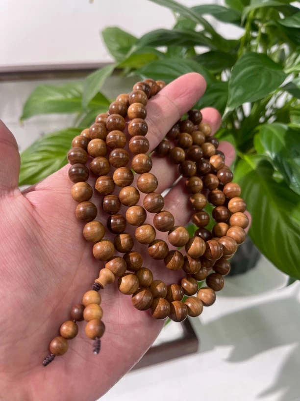 新春福利 30克➕ 焦糖奶香8mm/108颗 横纹黑肉 印度老山檀香