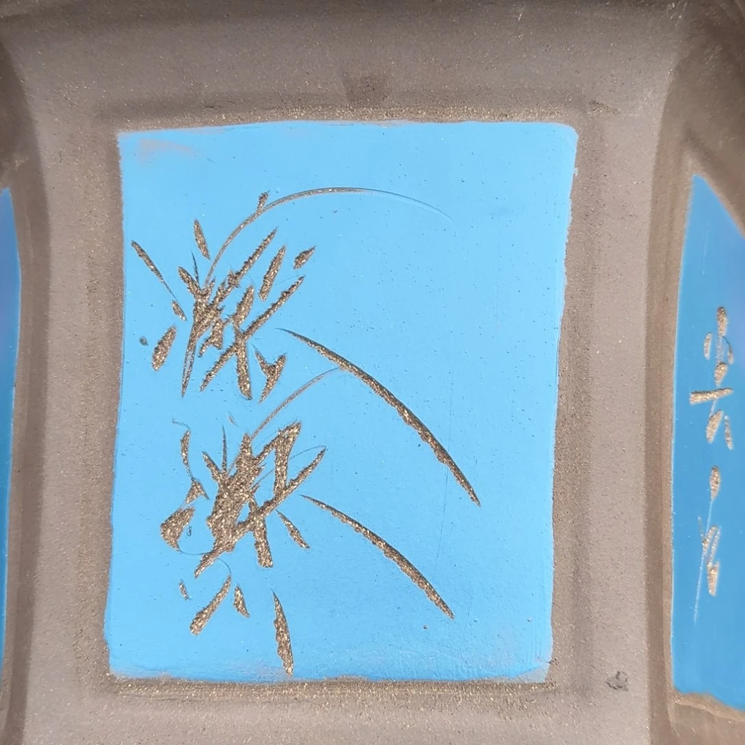 紫砂花盆口径27.17口径