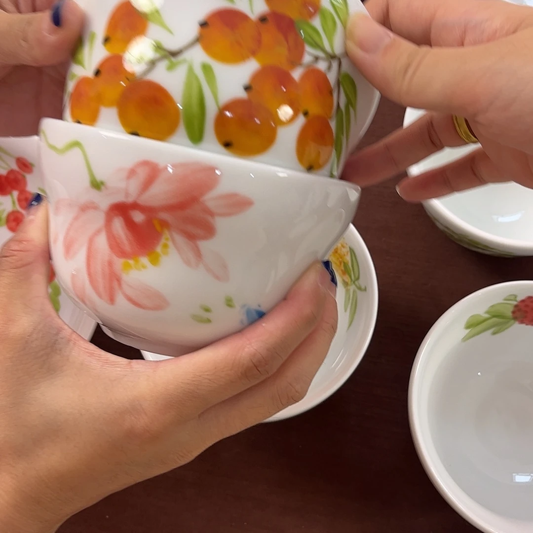 陶瓷景德镇手绘陶瓷餐具