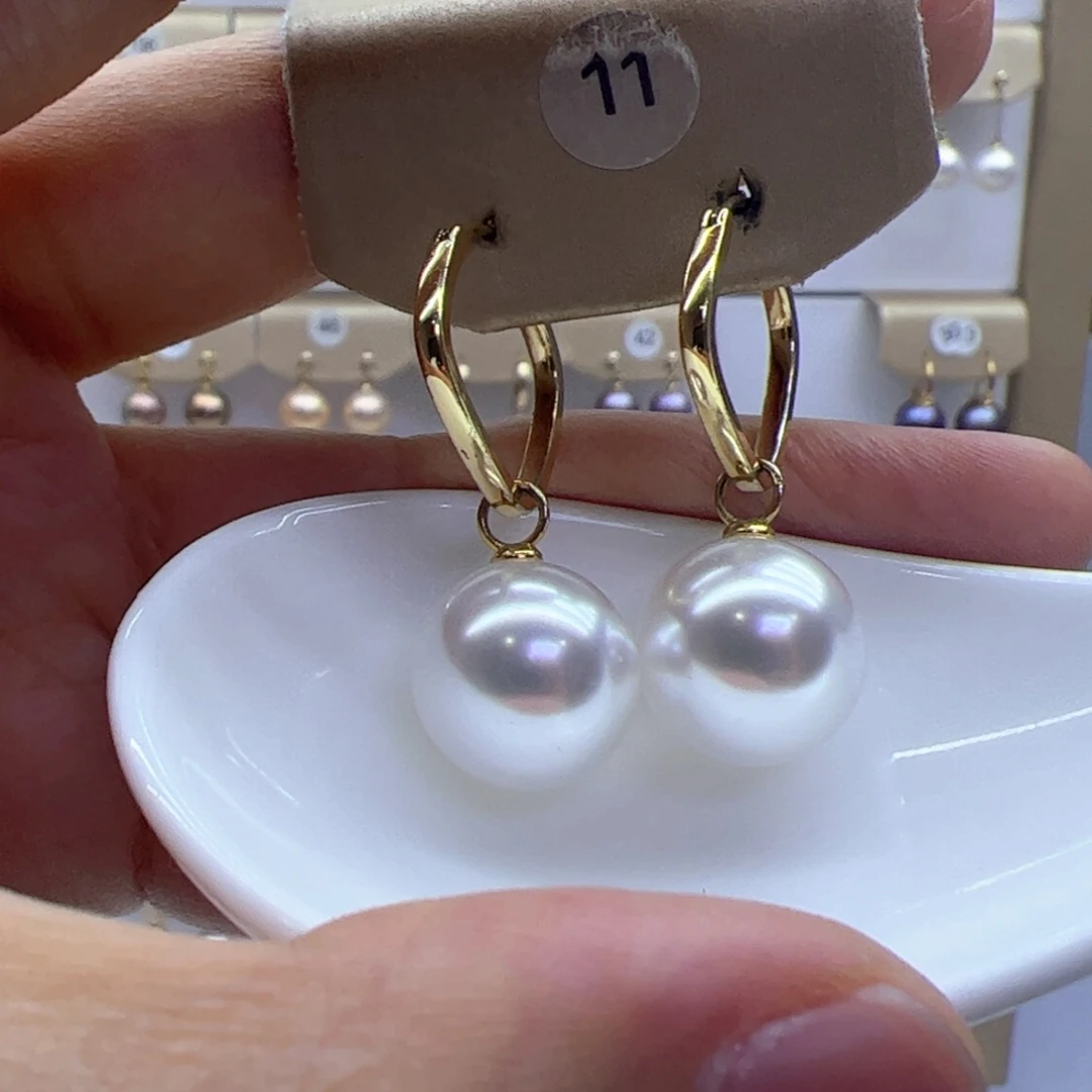 未镶嵌淡水珍珠耳饰