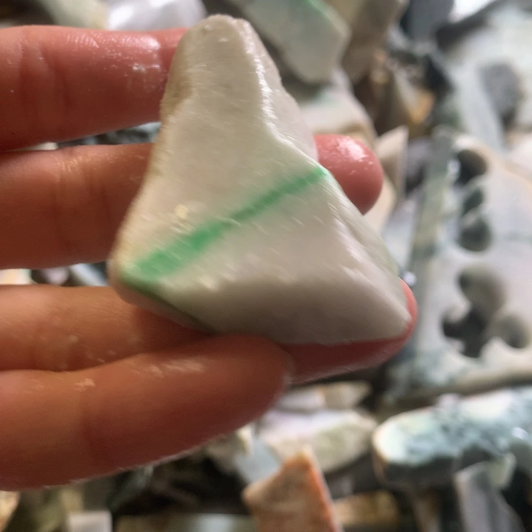 翡翠颈饰未镶嵌缅甸翡翠
