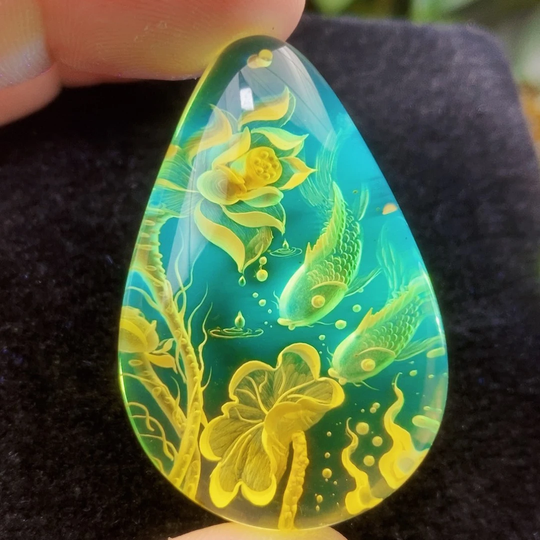 【闪购商品】金珀吊坠(不含链)未镶嵌