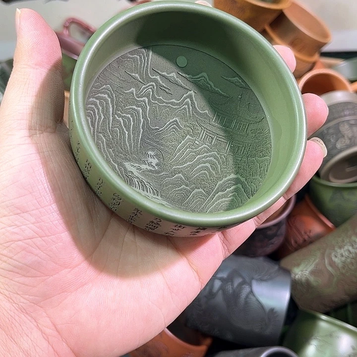 茶杯紫砂全手工紫砂主人杯