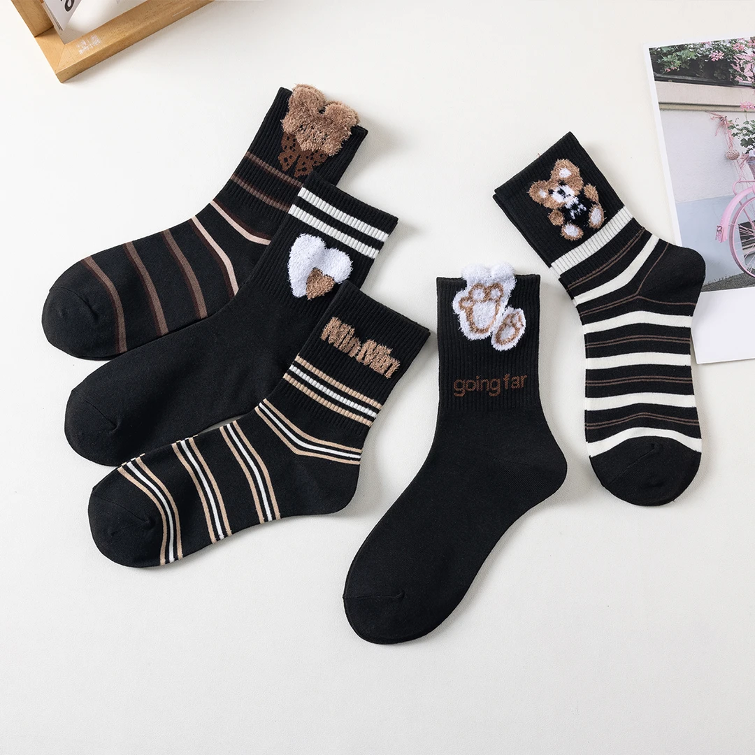 【女神必备】秋冬羽毛纱袜加厚保暖中高筒冬季新款高级韩版ins百搭