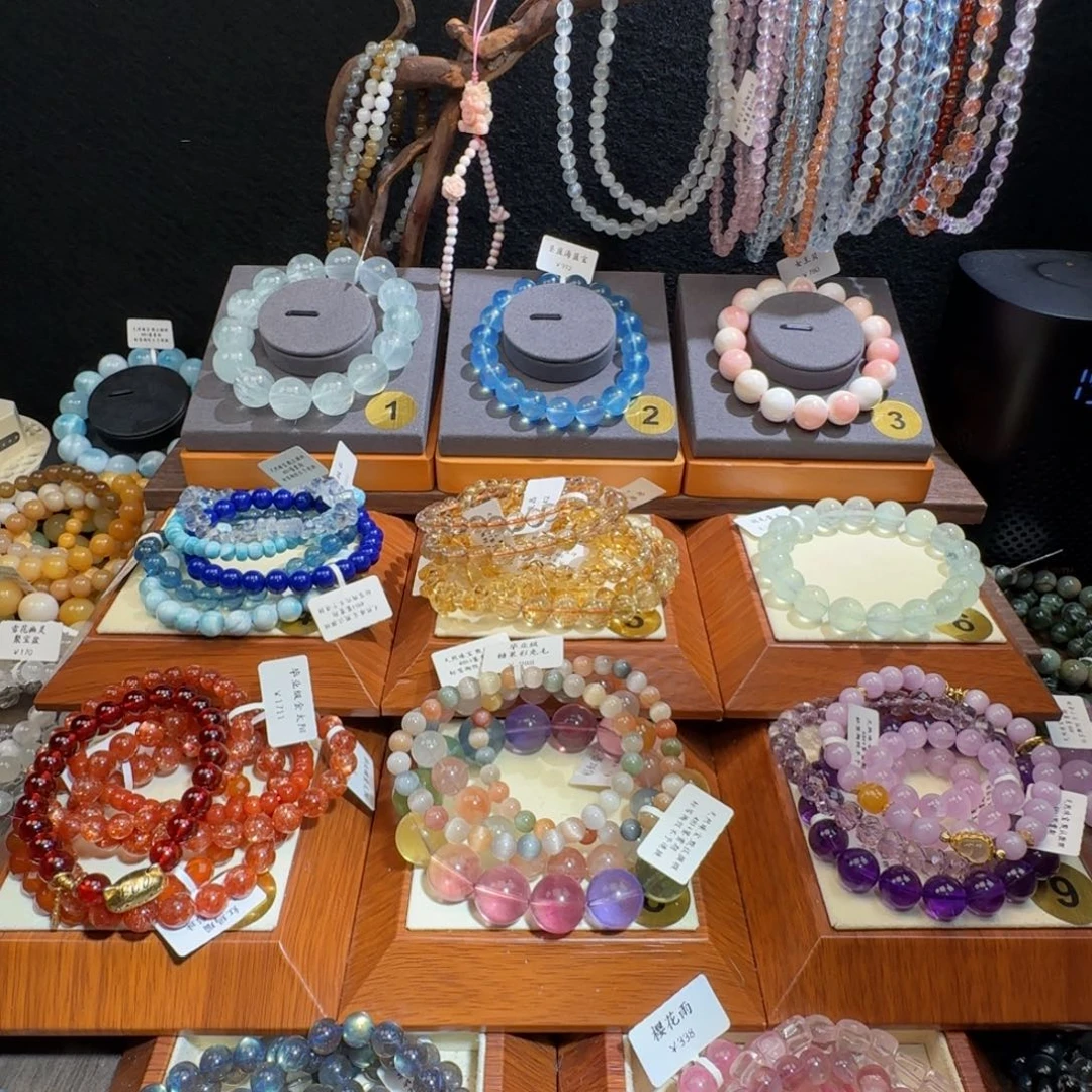 小****水晶银S925镶嵌手链存