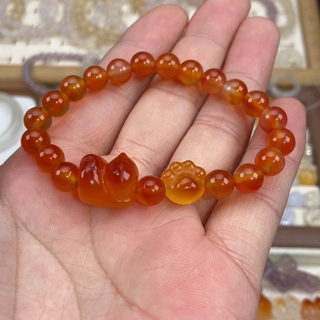 玛瑙/玉髓未镶嵌手链Z16