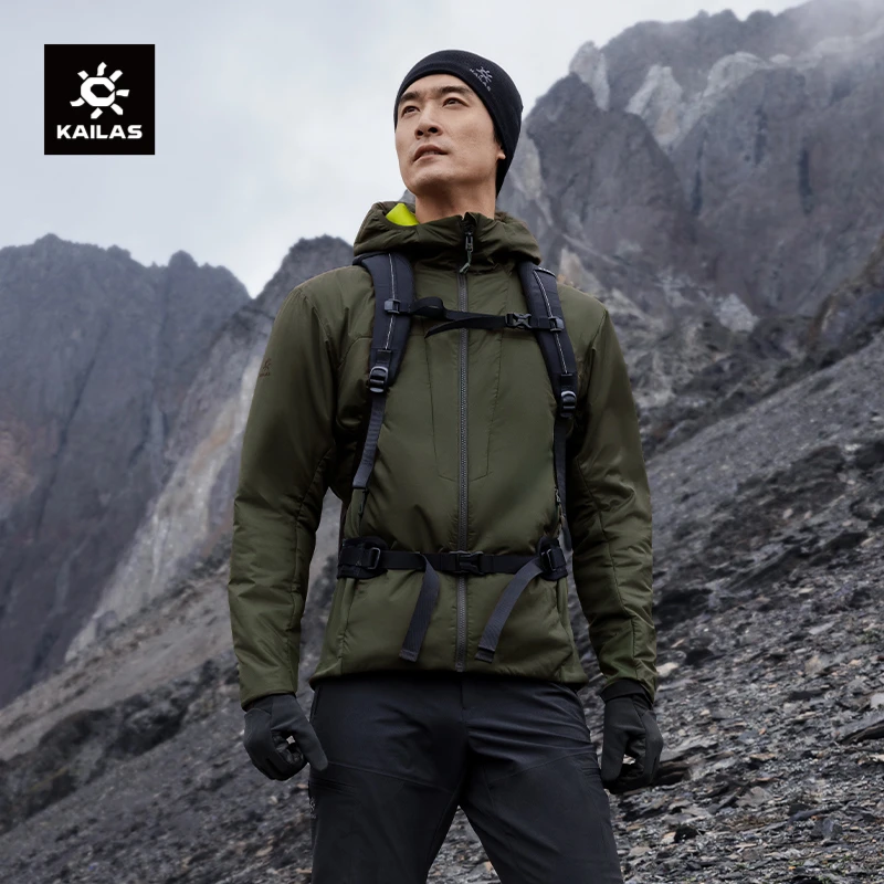 Kailas/凯乐石AT 80 运动保暖棉服P棉户外运动防泼水登山徒步男款