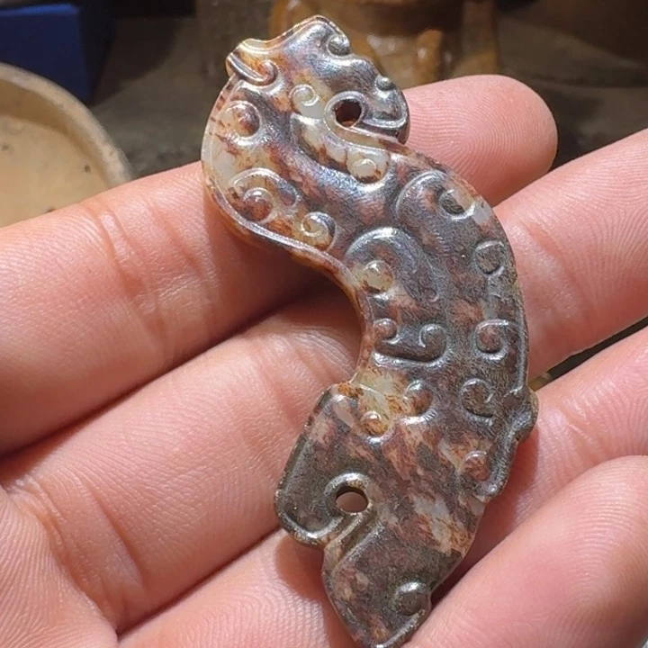 和田玉（糖玉）颈饰未镶嵌皮*