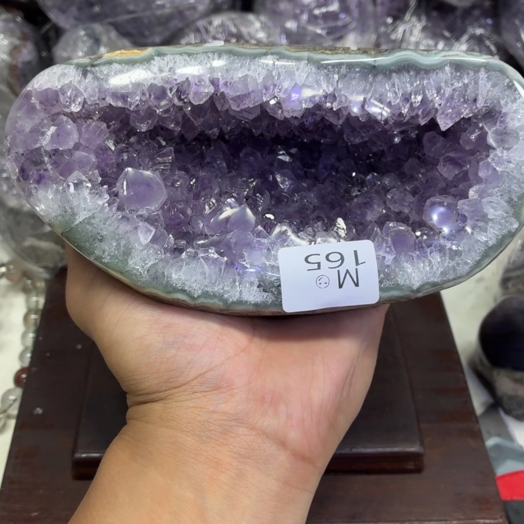未镶嵌摆件紫晶水晶