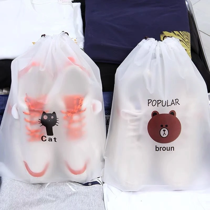 鞋子收纳袋衣服收纳袋防尘防潮抽绳束口袋宿舍整理鞋袋旅行便携袋