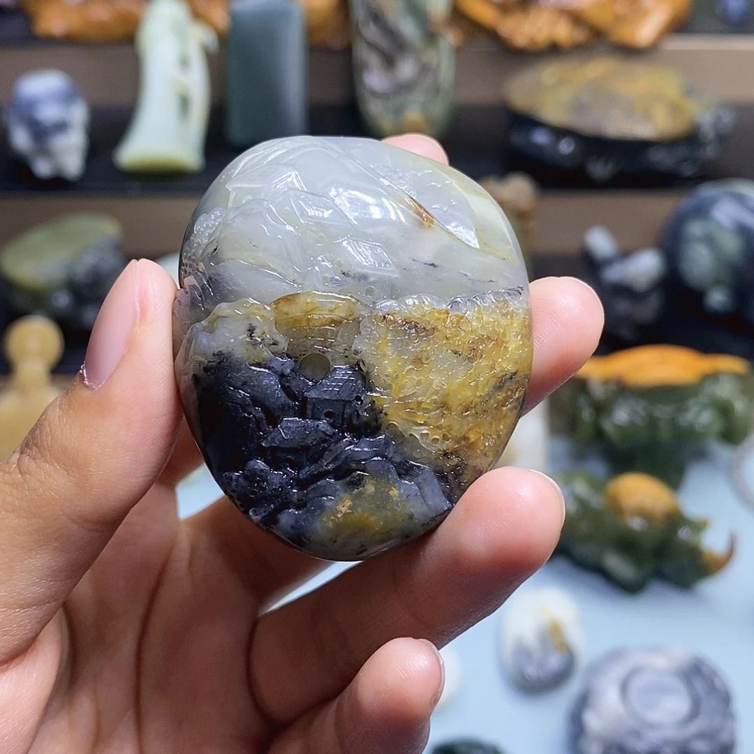 【闪购商品】颈饰未镶嵌和田玉快****活