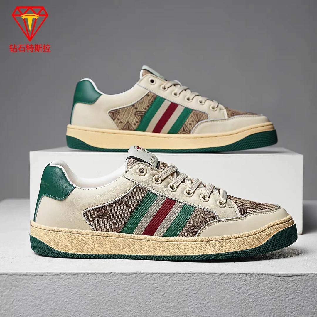 （桃子）TSL23188休闲百搭经典款真皮板鞋休闲鞋鞋子