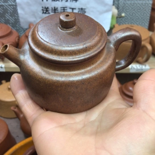 紫砂茶壶柴烧得中170豪升左右