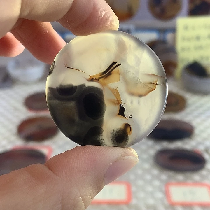 玛瑙/玉髓未镶嵌颈饰