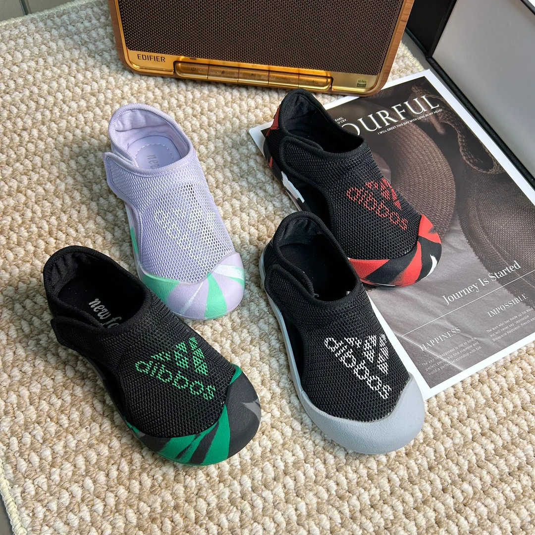 儿童凉鞋夏季透气软底男童网鞋 网面女童鞋防滑906
