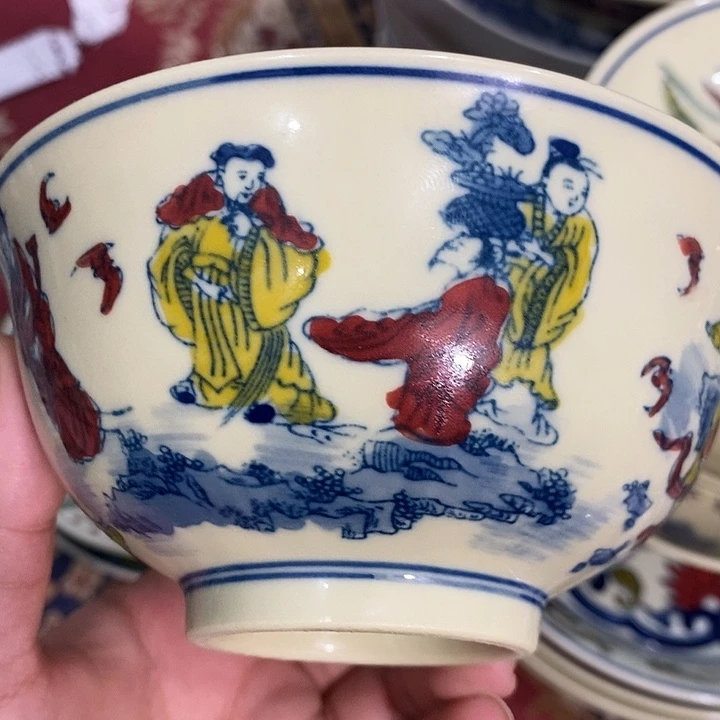 摆件景德镇陶瓷主人杯2344