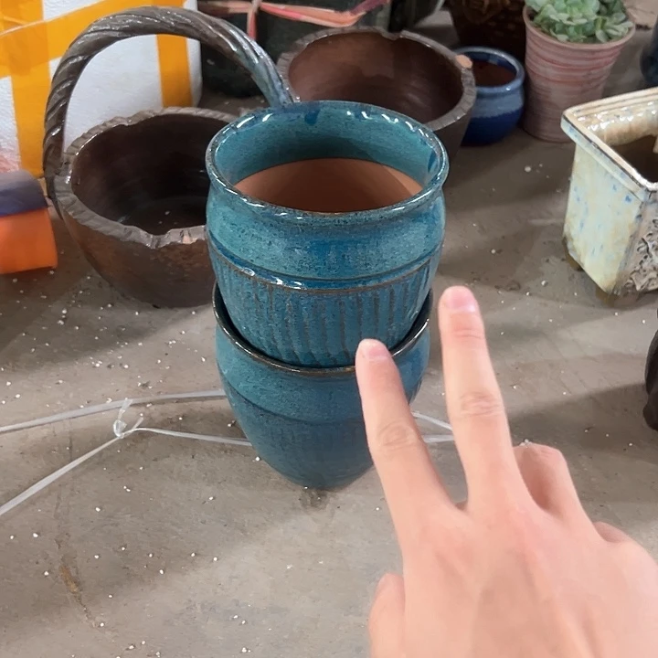 紫砂花盆花盆花盆