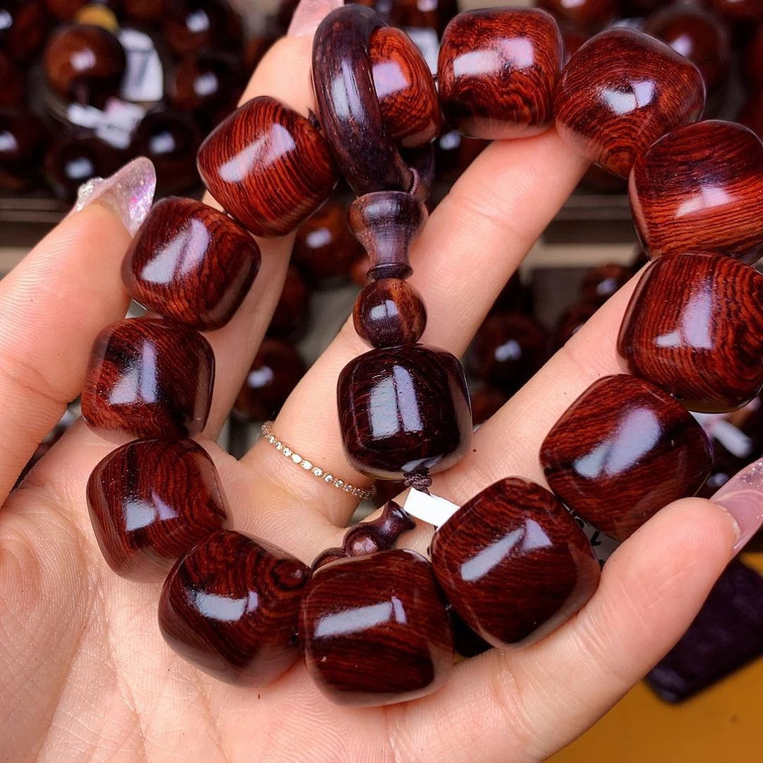 花梨木类手串/手链黄花梨土埋料瘤疤老料1.8