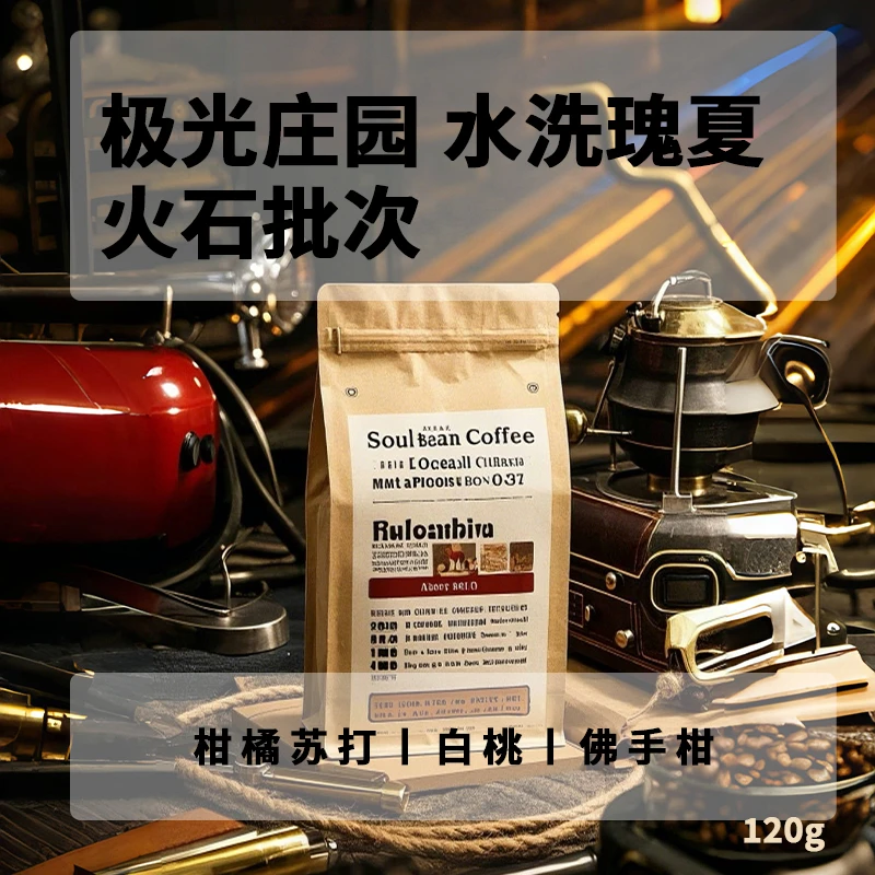 术也咖啡  极光庄园日晒水洗瑰夏2025产季精品手冲日晒咖啡豆120g