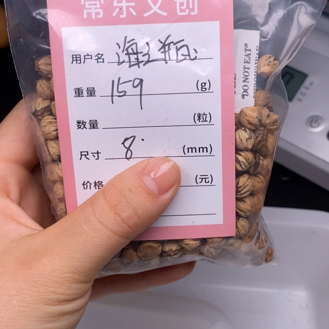 海***瓶柏香籽/百香籽吊坠