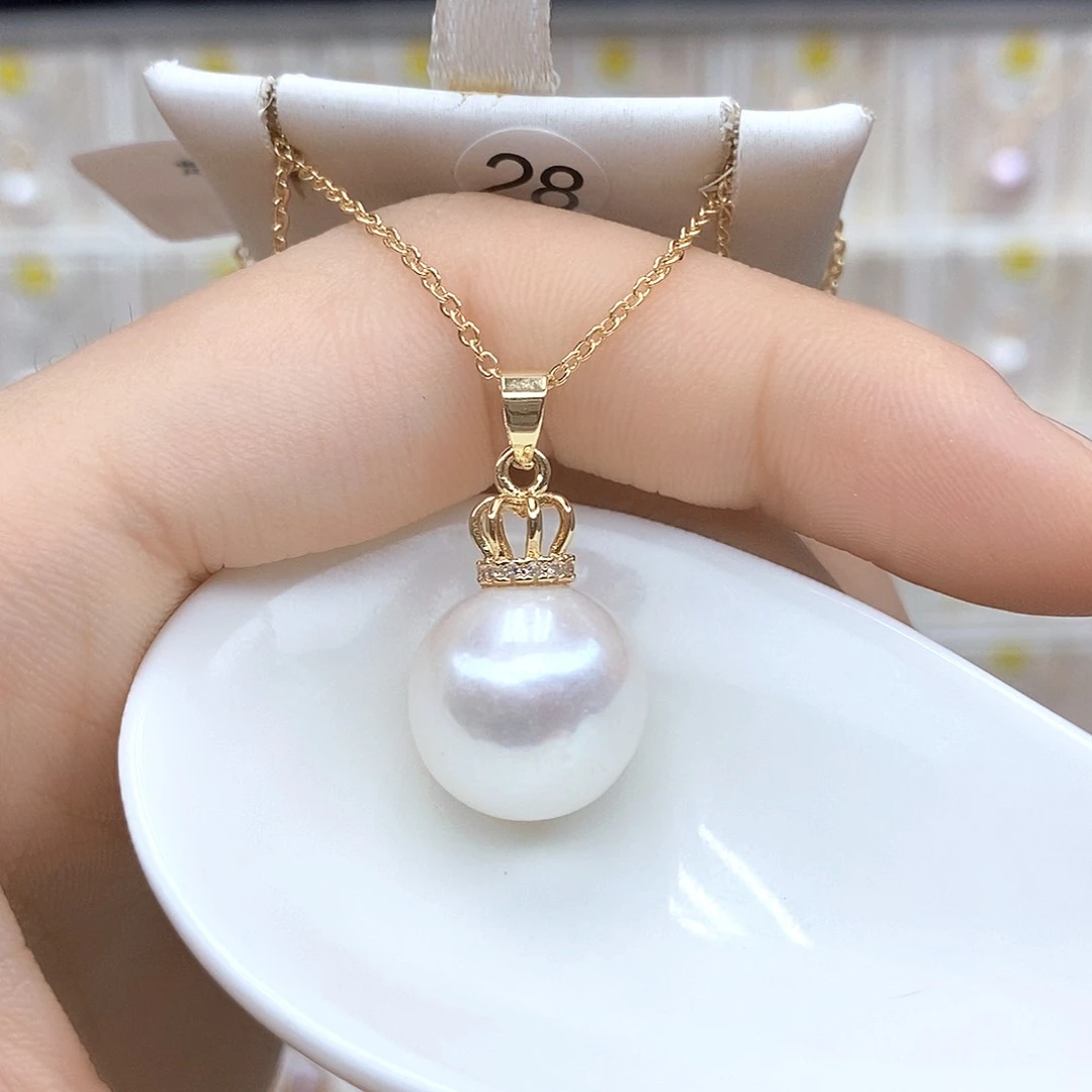 淡水珍珠合金颈饰