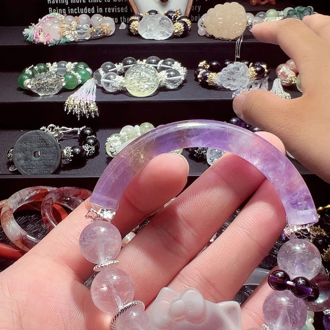 苏***哄水晶手链未镶嵌水晶手链