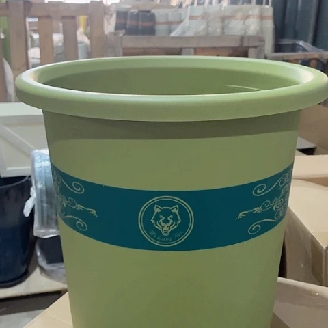 树脂印花四季8号3个绿无托