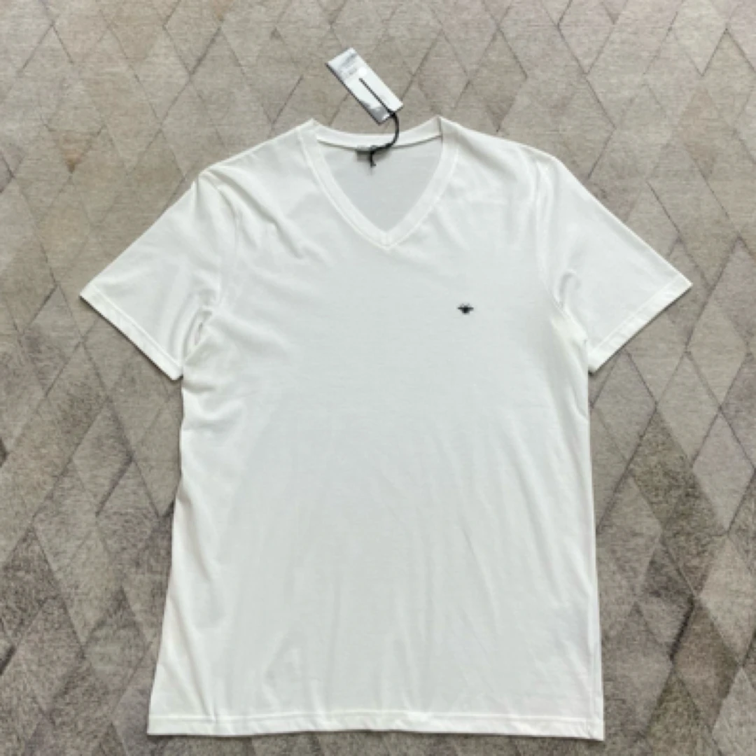 未使用 DIOR/迪奥 124330 小蜜蜂刺绣T恤