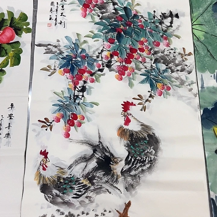小周画廊的直播间