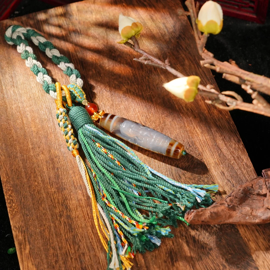 雕刻珠挂件LXR010384