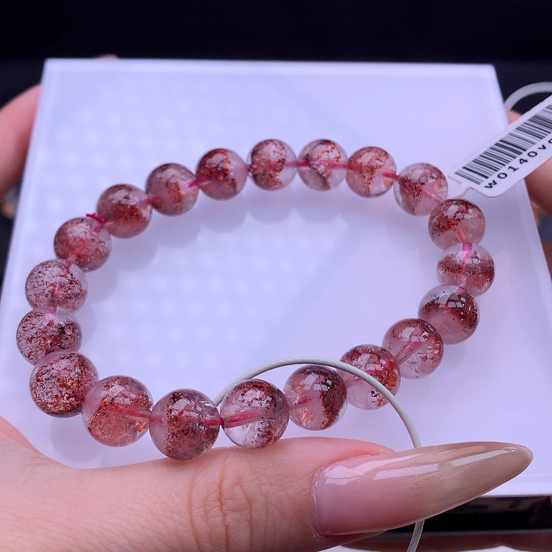 未镶嵌手串水晶金草莓