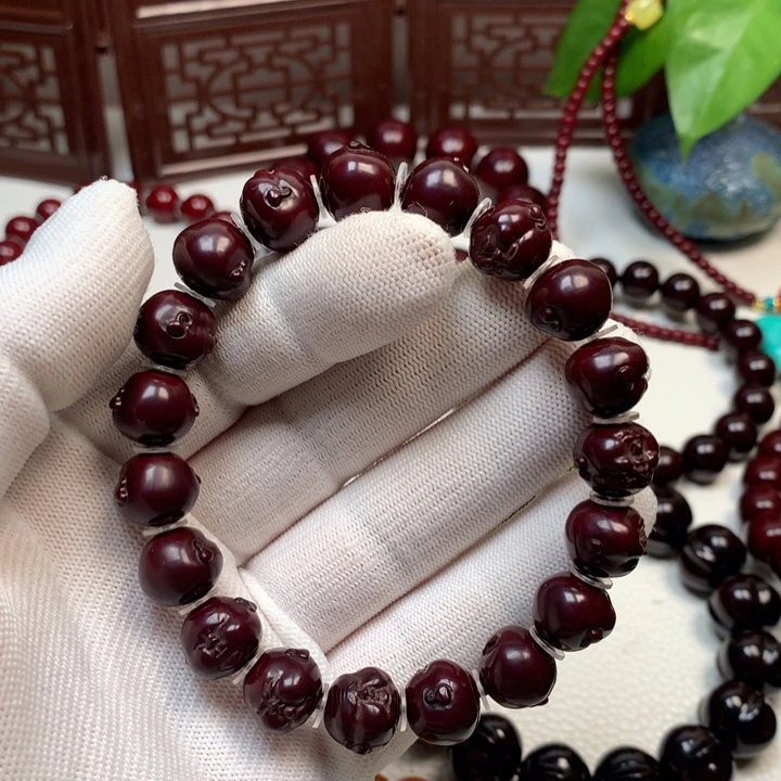 橄榄核手串/手链龙****步猴头