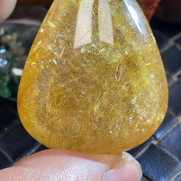 水晶颈饰未镶嵌水晶挂坠